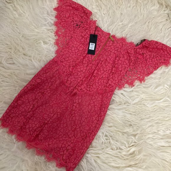 RACHEL ZOE Off-The-Shoulder Mini Adelyn Dress - Picture 9 of 12